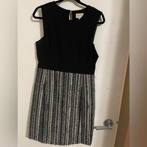 Milly Tweed and knit dress.